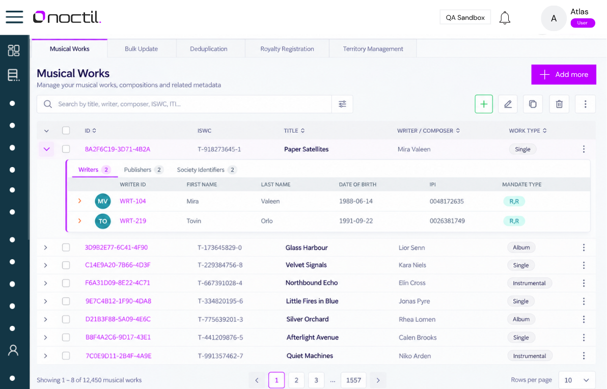 Catalog Data Management